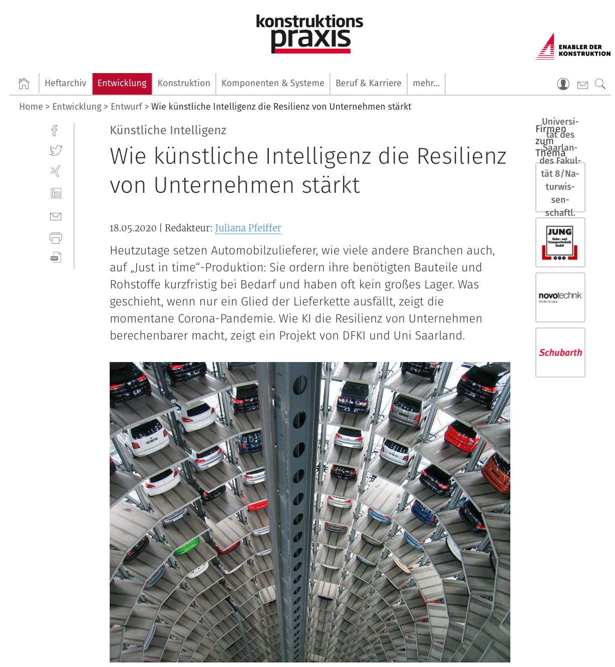 Wie künstliche Intelligenz die Resilienz von Unternehmen stärkt