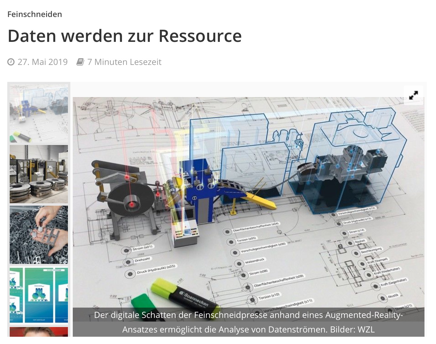 Daten werden zur Ressource