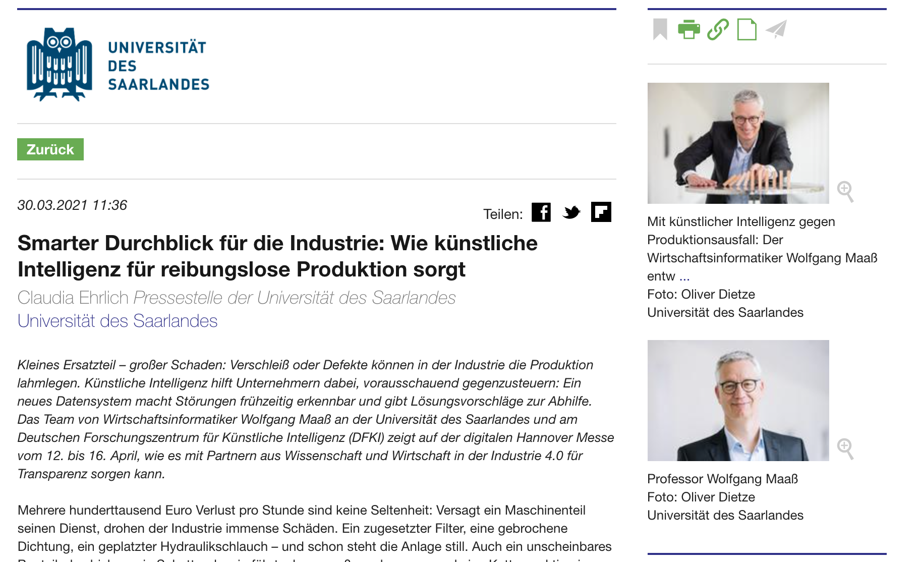 Smarter Durchblick für die Industrie: Wie künstliche Intelligenz für reibungslose Produktion sorgt